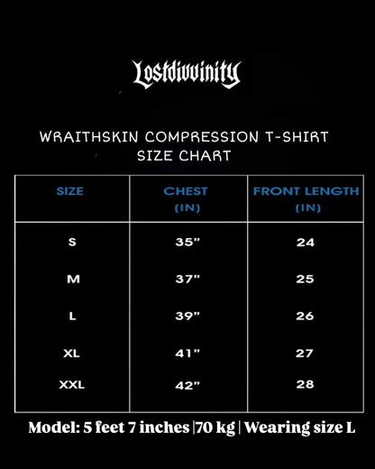 WRAITHSKIN COMPRESSION T-SHIRT [DIVINITY GREY]