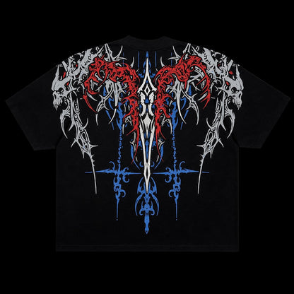 SKELRETH OVERSIZED T-SHIRT [BLOODMARK]