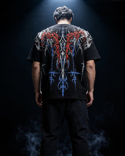 SKELRETH OVERSIZED T-SHIRT [BLOODMARK]