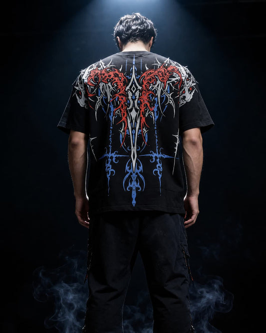 SKELRETH OVERSIZED T-SHIRT [BLOODMARK]