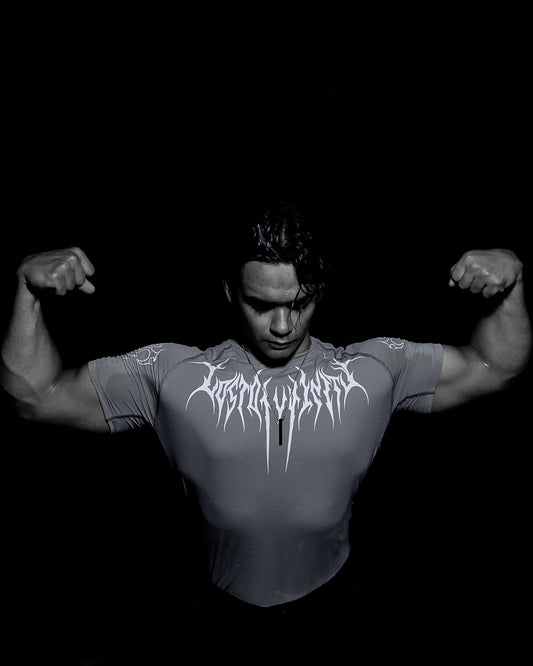 WRAITHSKIN COMPRESSION T-SHIRT [DIVINITY GREY]