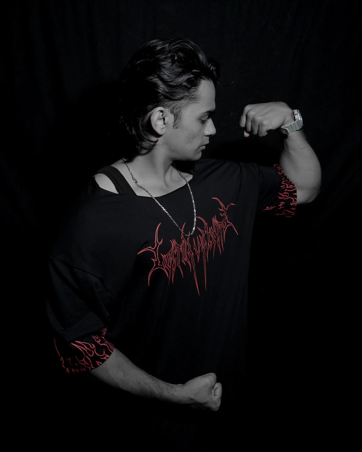 SOULFLAME OVERSIZED T-SHIRT [BLOOD OATH]