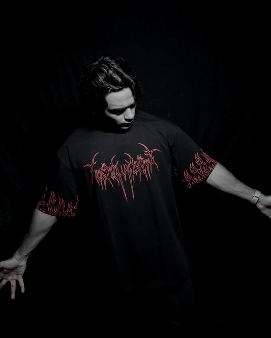 SOULFLAME OVERSIZED T-SHIRT [BLOOD OATH]