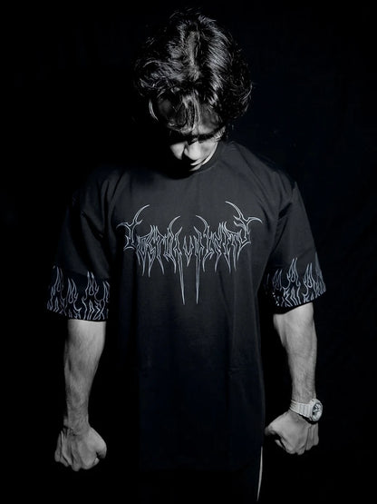 SOULFLAME OVERSIZED T-SHIRT [GHOST]