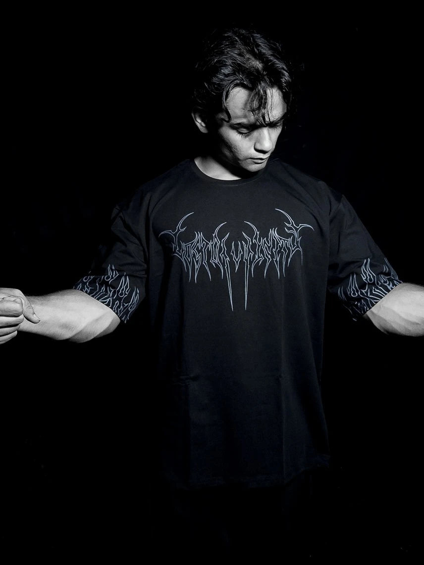 SOULFLAME OVERSIZED T-SHIRT [GHOST]