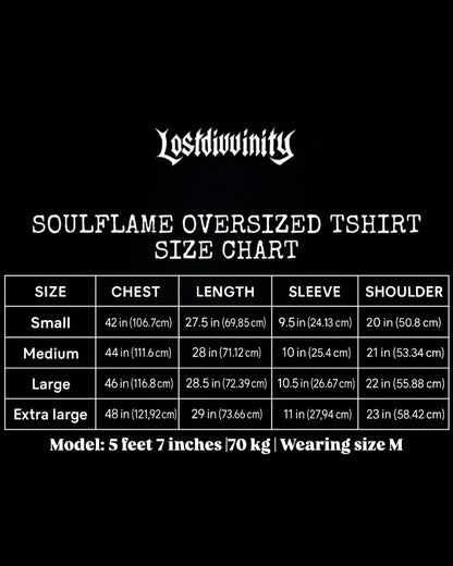 SOULFLAME OVERSIZED T-SHIRT [BLOOD OATH]