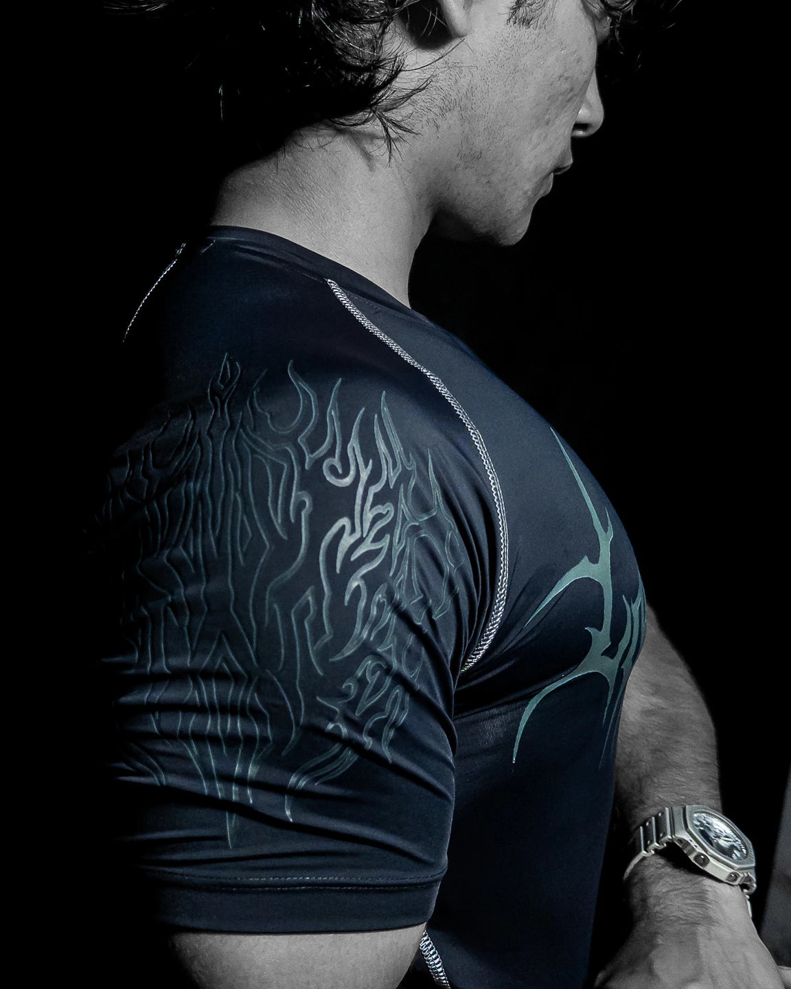WRAITHSKIN COMPRESSION T-SHIRT [SUNKEN MIST]