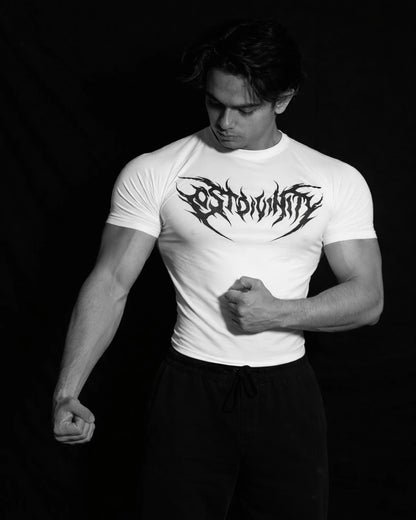 NIGHTSKIN COMPRESSION T-SHIRT [WHITEWALKER]